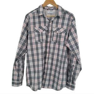 Columbia‎ Men's Plaid Shirt Long Sleeve Multicolor Size Small